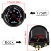 HD 52mm Smoke Lens Auto Tachometer White LED 0-8000 RPM Meter Car Boost Gauge Bar Psi Vacuum Water Temp Oil Pressure