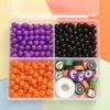 Halloween DIY Jewelry Making Kit Soft Clay Alphabet Beads for Crafting Unique Handmade Bracelets And Accessories