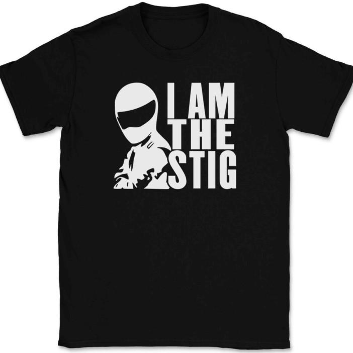 I Am The Stig T-Shirt Tee Funny TV Show Race Car