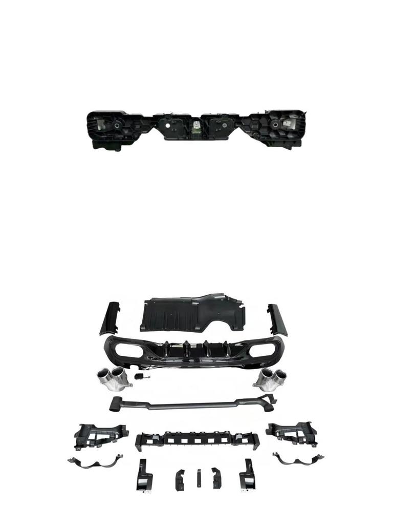 Mercedes-Benz C-Class W206/E-Class W214 Front Bumper Lower Bracket (Part #2065249900, #2065248000)