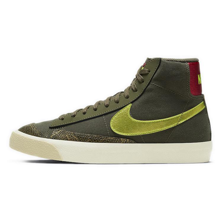 New Nike Blazer Mid 77 Olive Snakeskin Women's CZ0462-200