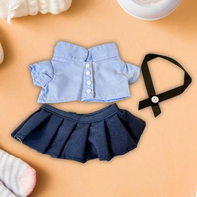 20 cm Plüschpuppenkleidung, Mode, Accessoires, Anziehsachen, bequeme Kleidung zum Selbermachen