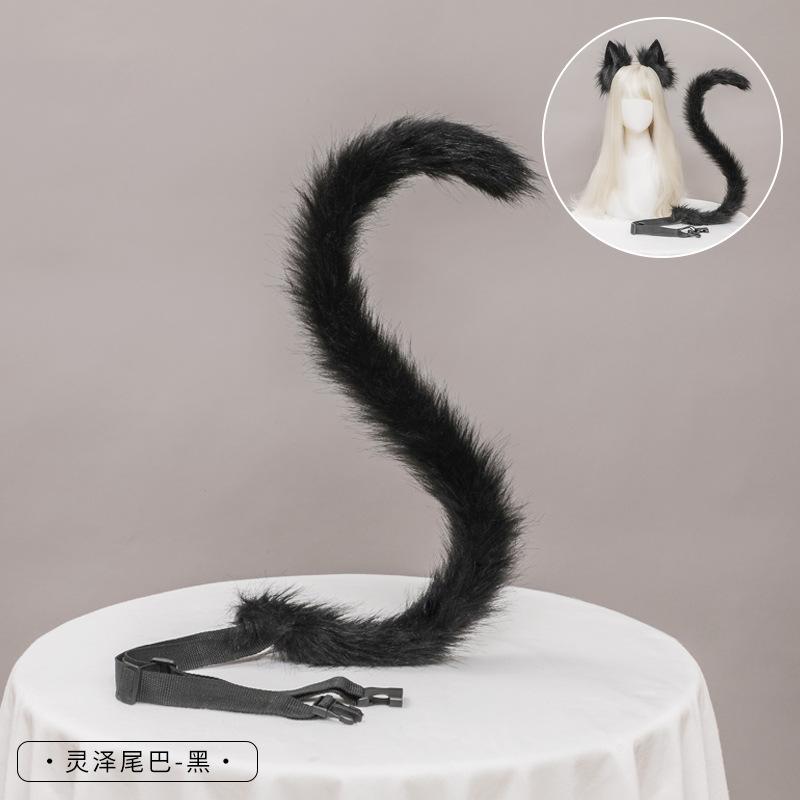 Fox Ear Headband Simulation Animal Ear Hair Accessories Cute Comic-Con Dress Up Handmade Headgear Women's Plush Cat Ear Headband