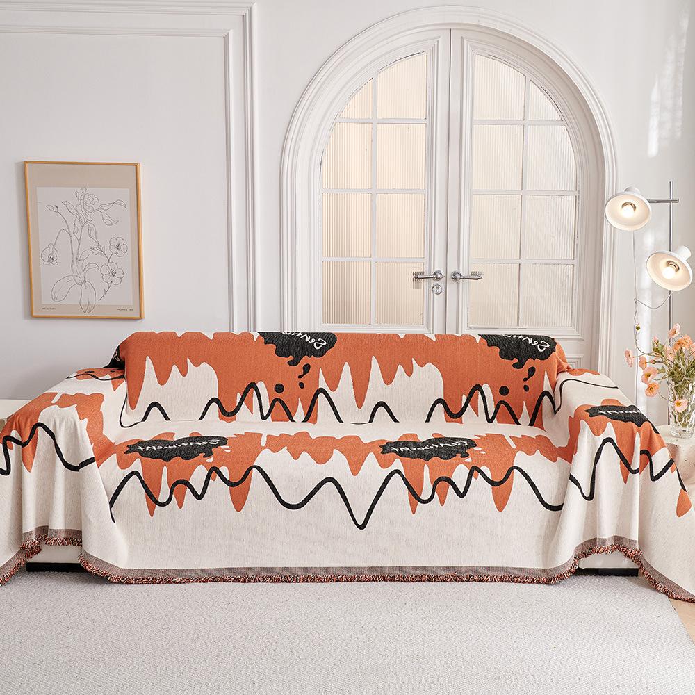 

Чехол для диванной подушки из шенилла Ткань Всесезонный чехол для дивана Полотенце для дивана Одеяло для дивана Подушка для дивана 90*90cm