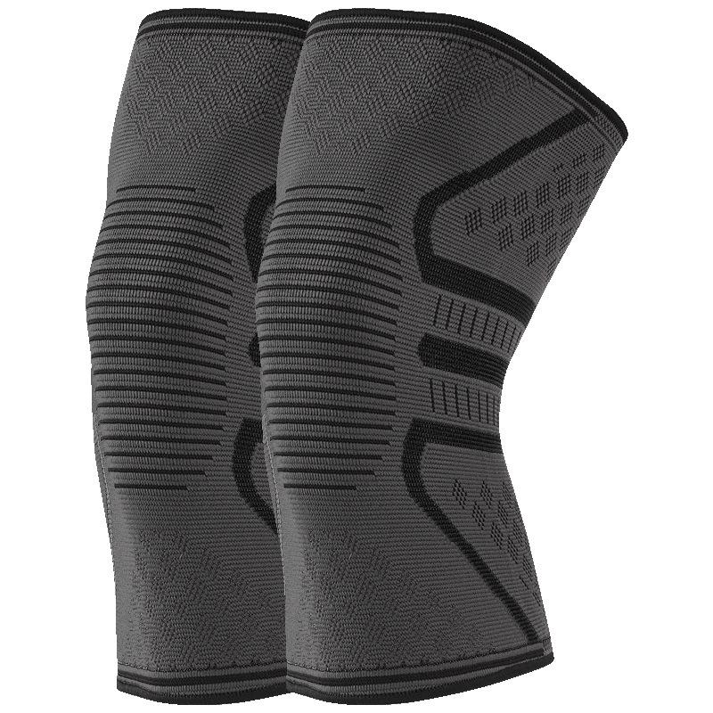 Genouillères de sport, basketball, badminton, fitness, équipement de protection cycliste chaud pour hommes, genouillères en nylon pour femmes en gros transfrontalier