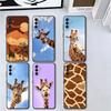 Giraffe Animal Pattern Soft Phone Case for Samsung A17 A37 A57 A16 A26 A36 A56 A15 A25 A35 A55 A14 A24 A34 A54 A13 A23 A33 A53 A