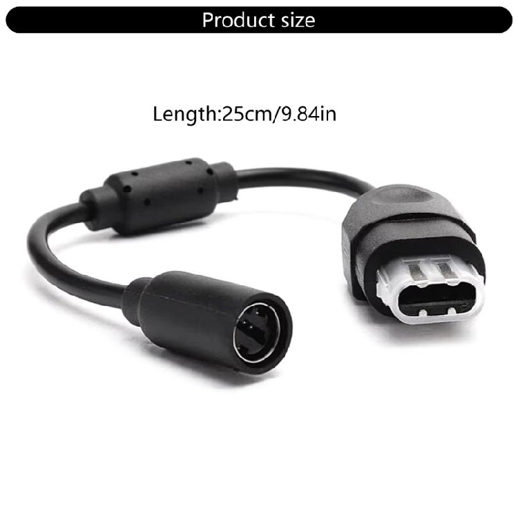 9.84inch Controller Conversion Cable Handle Converter Adapter Cord for XB Gamepad Enjoy Easy Setsup Gaming Experience