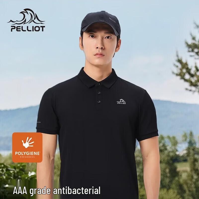 Pelliot Men s Quick-Dry Polo T-Shirt XXXL