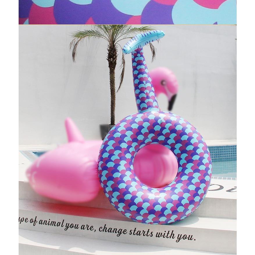 Mermaid Pool Float Tube, Giant Pool Float for Adults, Teenagers and Children, Pool Raft Float Ring for Pool Parties