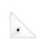 Vanco Triangle Ruler Template 34822, Colorless, 15cm