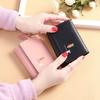 PU Leather Rabbit Carrot Tassel Women Wallets Card Holders Korean Money Bag Small Coin Purse