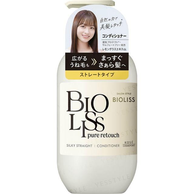 Kose - Bioliss Pure Retouch Sliky Straight Conditioner 340ml Refill