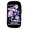 KPOP Girls Cartoon Pencil Case Elementary School Pencil Case Stationery Bag Children's Pencil Case Anime Print