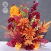 Champagne Aisle Flower Row for Chinese Wedding Stage Decor - Artificial Wedding Flowers