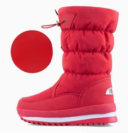 Fashion Women`s Snow Boots Thick Platform