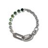 Armo Crystal + Chain Bracelet 03 (6Mm)