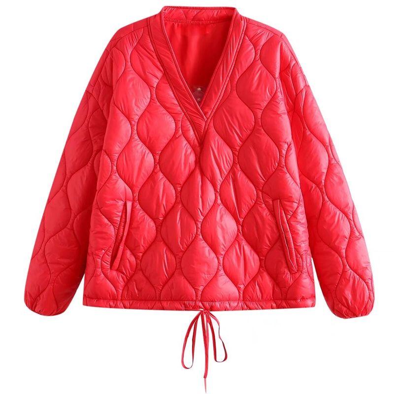 

Стиль Xinye Американский ретро-стиль Высокое чувство моды Простой личностный V-образный вырез Осенне-зимний теплый пуловер Хлопковая куртка-пуховик Толстовка Xinye Wind L