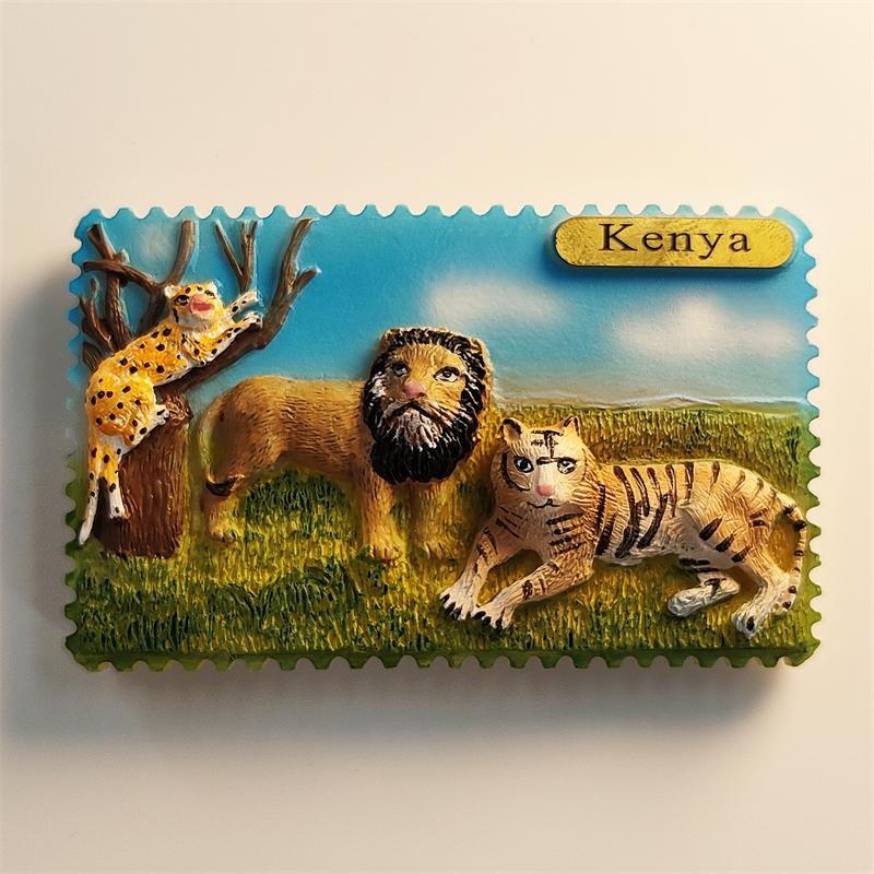 Germany hamburg Reeperbahn 3D Stereoscopic Tourism souvenirs Resin painting Decoration home Refrigerator magnets