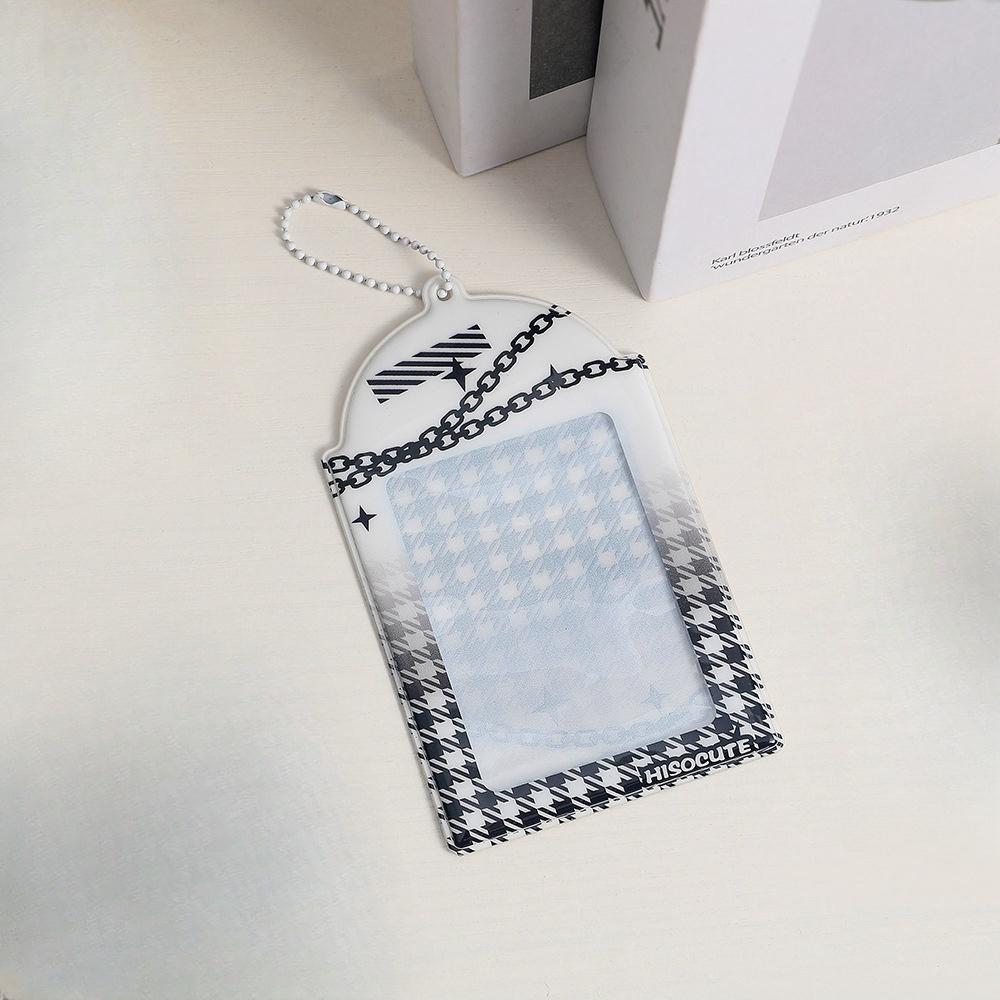 

Супер Крутые Цепочки 3-дюймовый Держатель для Покардов K-pop Стиль держатель для по кардов