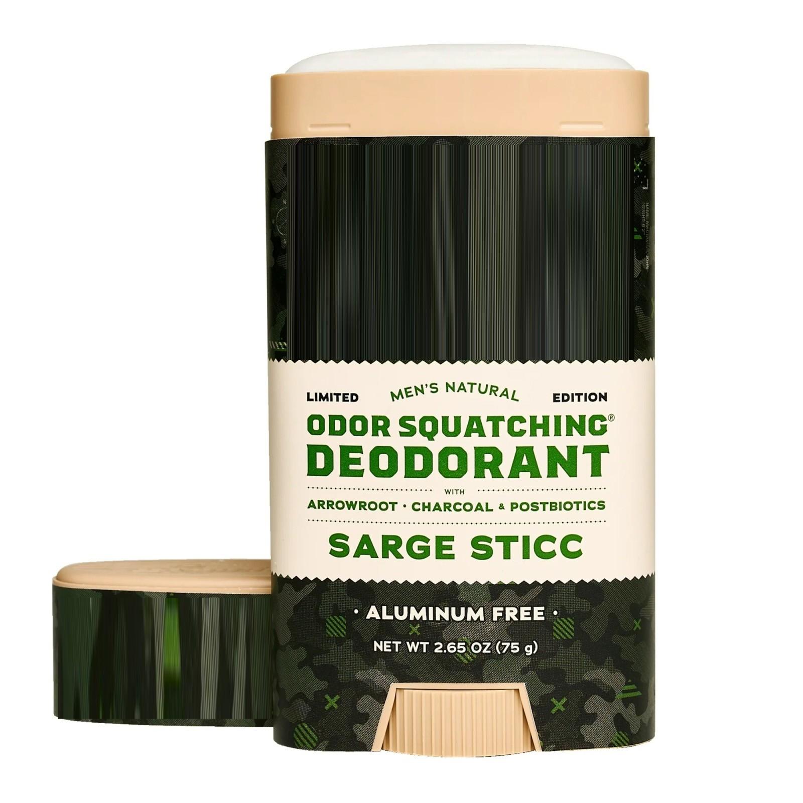 

Натуральный дезодорант-стик без алюминия для мужчин, 2,65 унции One Size