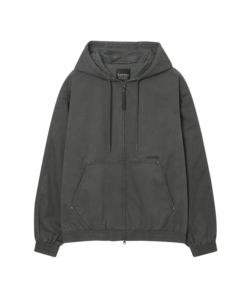 Syupeodeulai Western Hooded Jacket Charcoal Sdujwaq06Chl