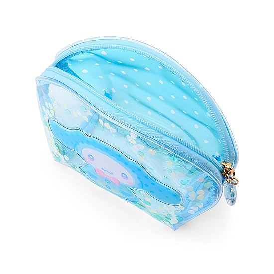 SANRIO Clear Pouch (Sweet Rain Collection) Cinnamoroll, Ages 3 and Up, 175625