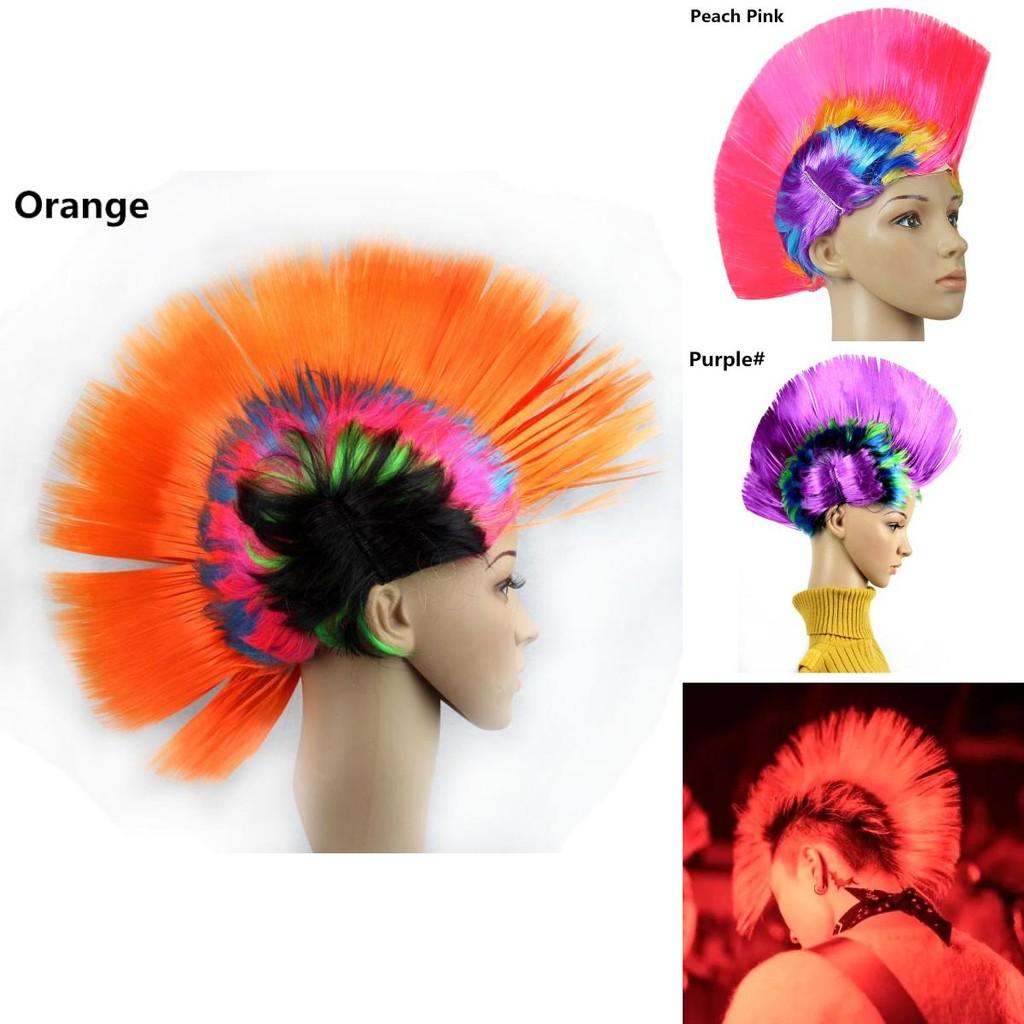 Hilarious Halloween And Christmas Wig Colorful Party Prop Hen Crown Headpiece