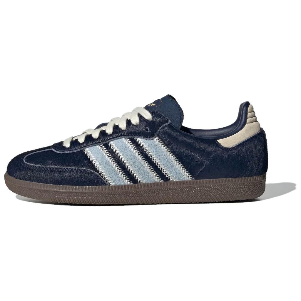 Adidas Samba OG Pony Hair Pack - Night Indigo Clear Sky Women Sneakers Blue Tactile-Blue JS3934