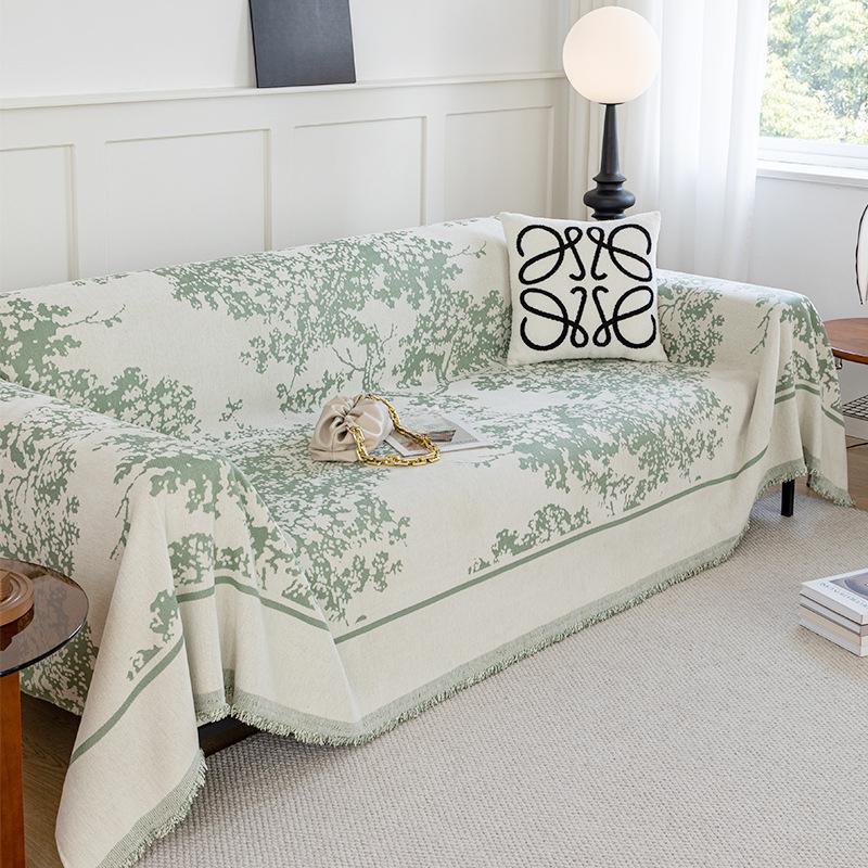 Sofa Cover Towel Four Seasons Universal Anti-Cat's Paw Cushion High-Grade Non-Slip Nordic Style Full Covered Sofa Cover