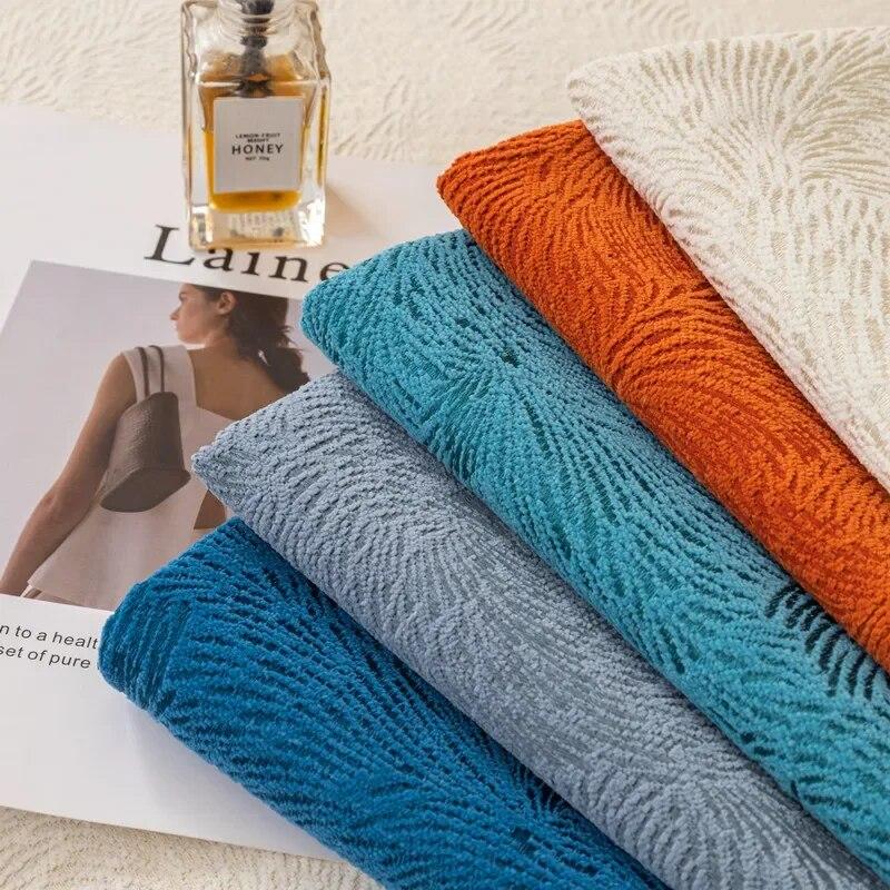 Chenille Phoenix Tail Gold Edge Sofa Cushion Light Luxury High End Four Seasons Universal Anti Slip Sofa Cover Cover