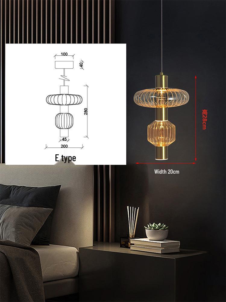 Nordic Modern Luxury Glass Chandelier for Living Room, Staircase, Restaurant, or Hotel