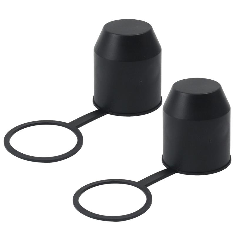 1/2pcs Universal Trailer Hitch Trailer Ball Protection Car Accessory Trailers Ball Cover Trailers Balls Cover Tow Bar Covers