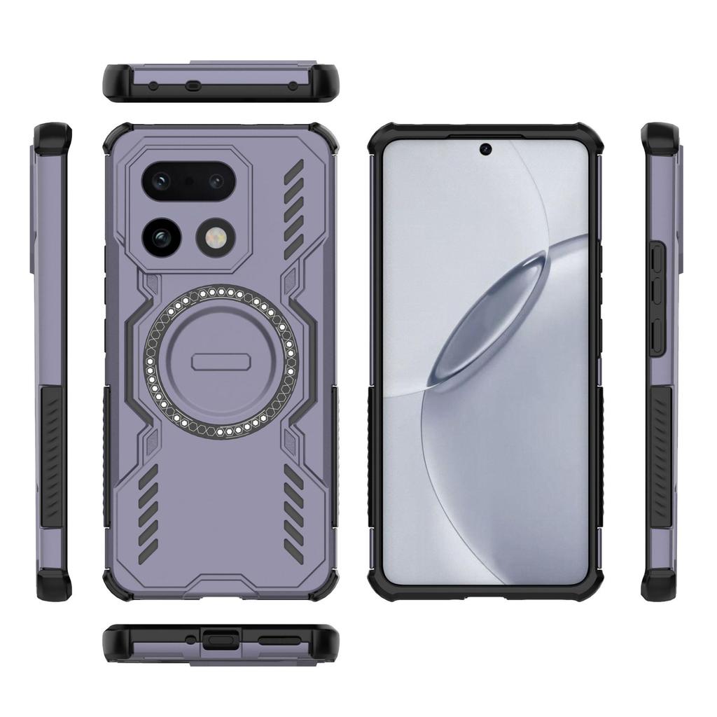 For Oppo Realme 16 Pro Plus Magnetic Phone Case, Strong Magnetic Heat Dissipation Phone Case Cover for Oppo Realme 16 Pro Plus