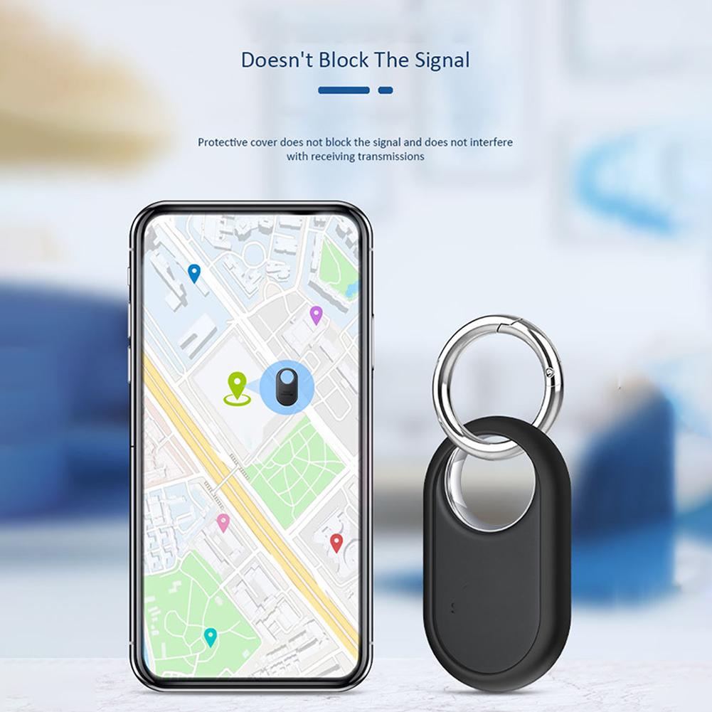 Soft Silicone Protective Case For Samsung Galaxy SmartTag 2 Locator Tracker Case Keychain Anti-lost Cover Sleeve For Pet Supply