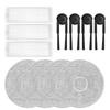 Side Brush Filter Mop Cloth Kit For Xiaomi Robot Vacuum S40 Pro / OV71GL, 3 Filters + 4 Microfiber Mop Cloths + 4 Brushes