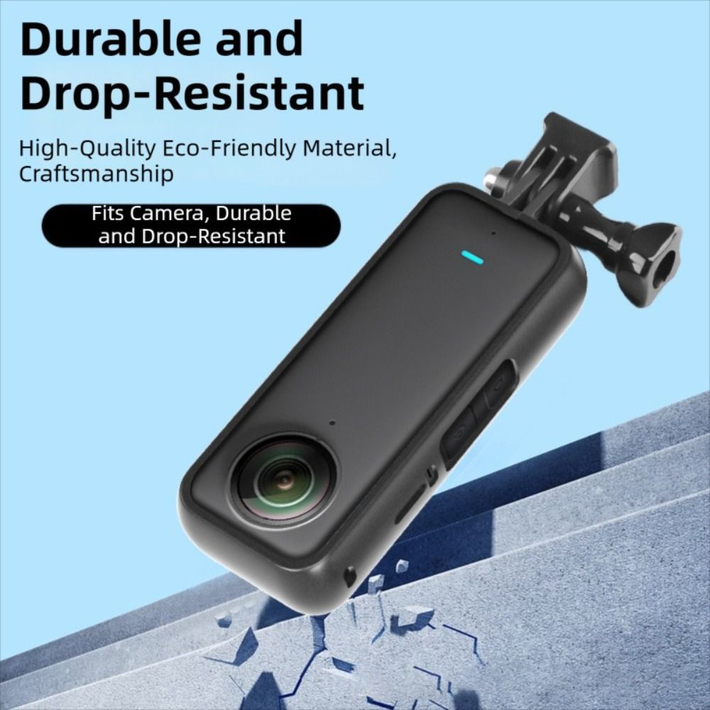 PC Material Action Camera Case Open Side Design Cover for Insta360 X4 X5 Outdoor Recording