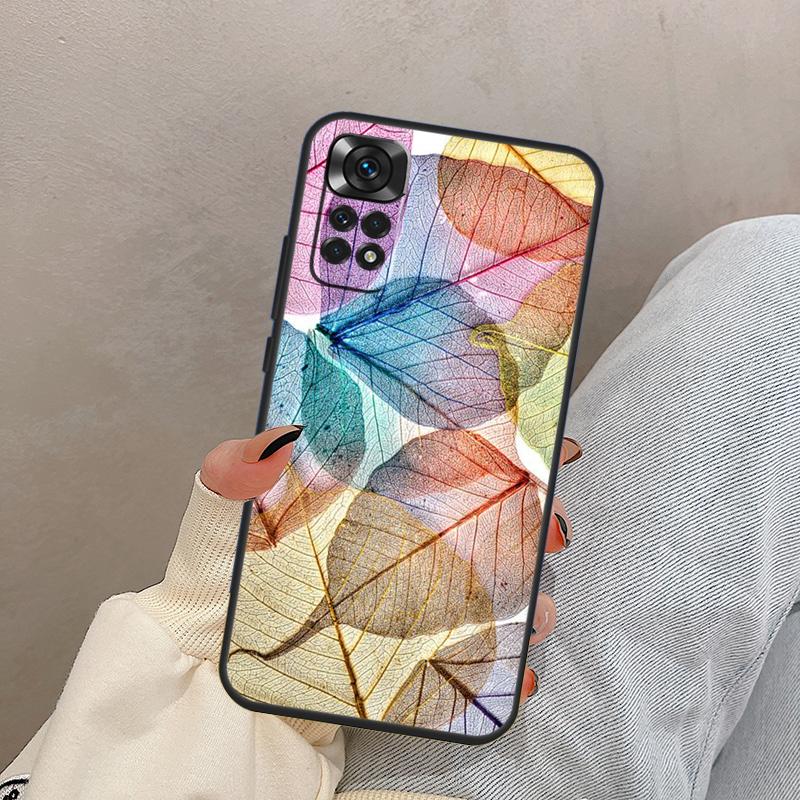 Colorful Leaves For Xiaomi Redmi Note 13 10 12 11 14 15 Pro Plus Case Cover For Redmi 15 13C 12C 14C 10C 15C