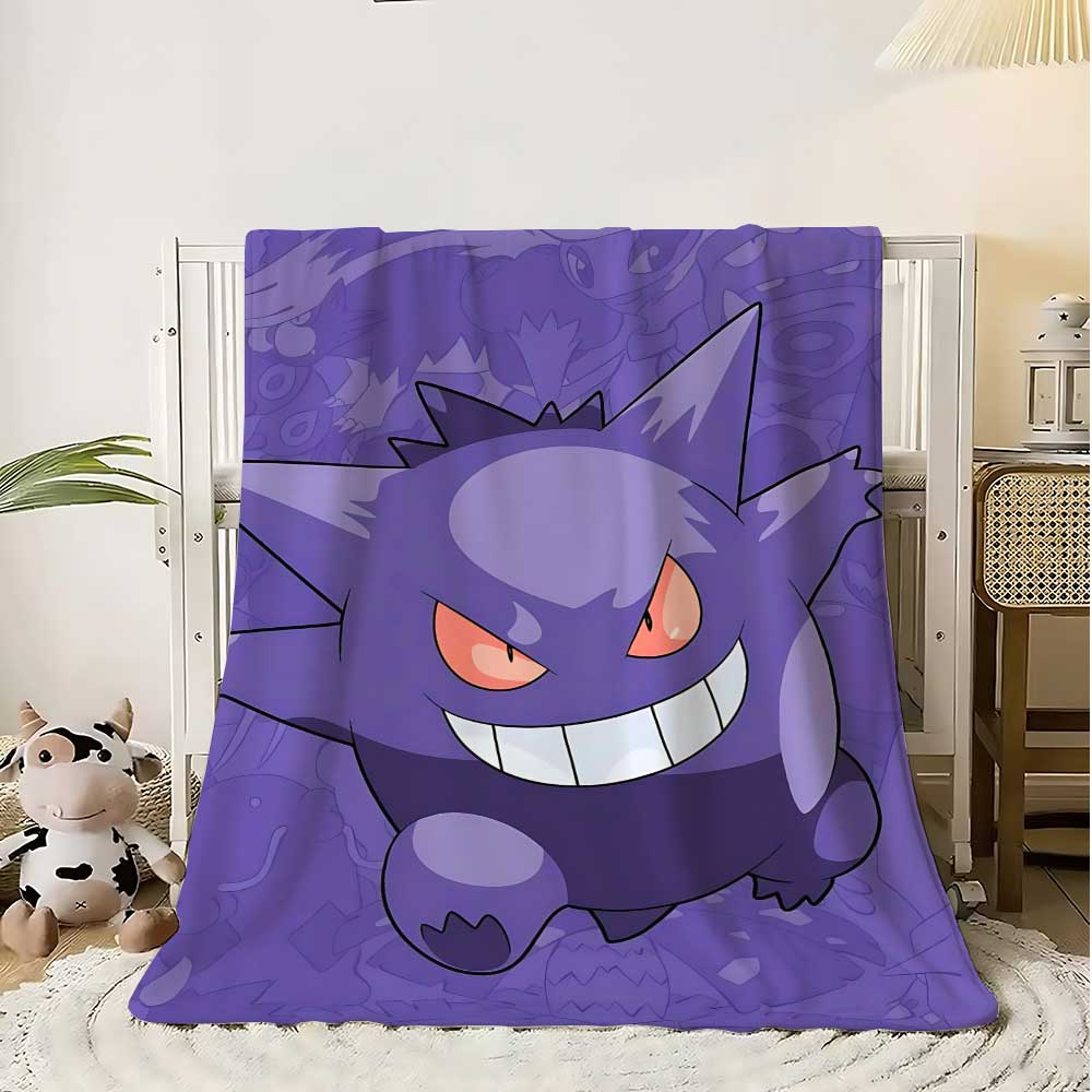 Dekorative Sofadecken für das Bett Kawaii G-Gengars Schlafzimmerdekoration Flauschige Überwurfdecke Nordische Heim-Bettdecke der Warme Winter