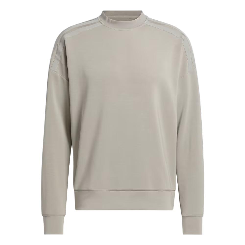 Adidas Beyond Solid Color Crewneck Sweatshirt Men Sweatshirt Gray JF4874