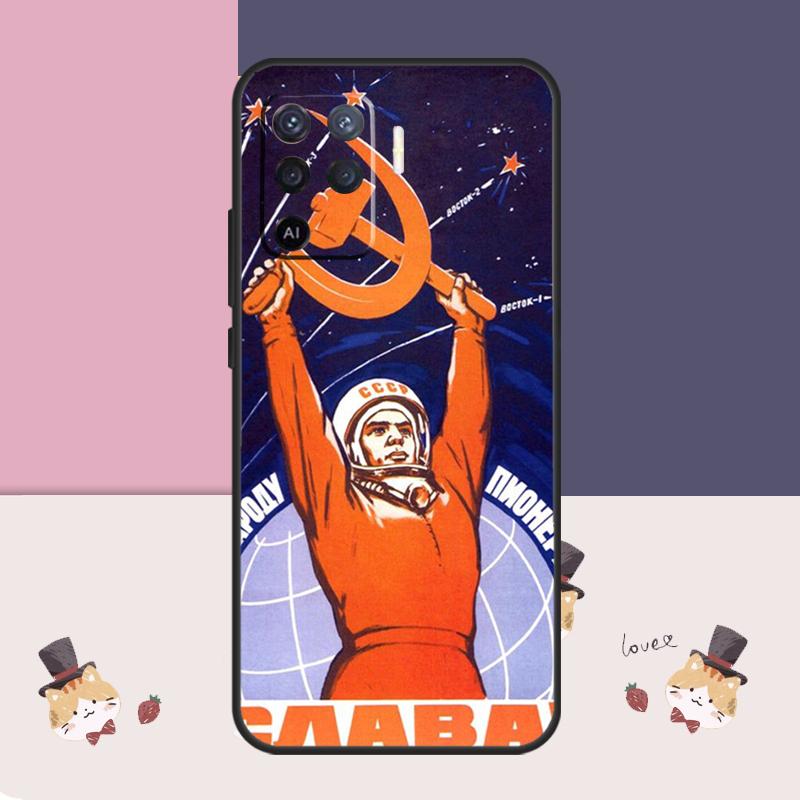 

Vintage Stalin USSR CCCP Case For Oppo A60 A40 A80 A5 Pro A15 A16 A17 A57 A77 A94 A74 A54 A76 A96 A18 A38 A58 A78 A98 For OPPO A15