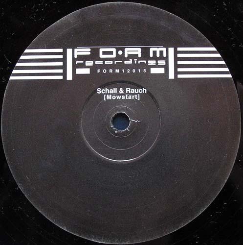 

12inch Record SCHALL RAUCH Mowstart FORM12015 Form Recordings 2001 Germany Dance Electronica Used
