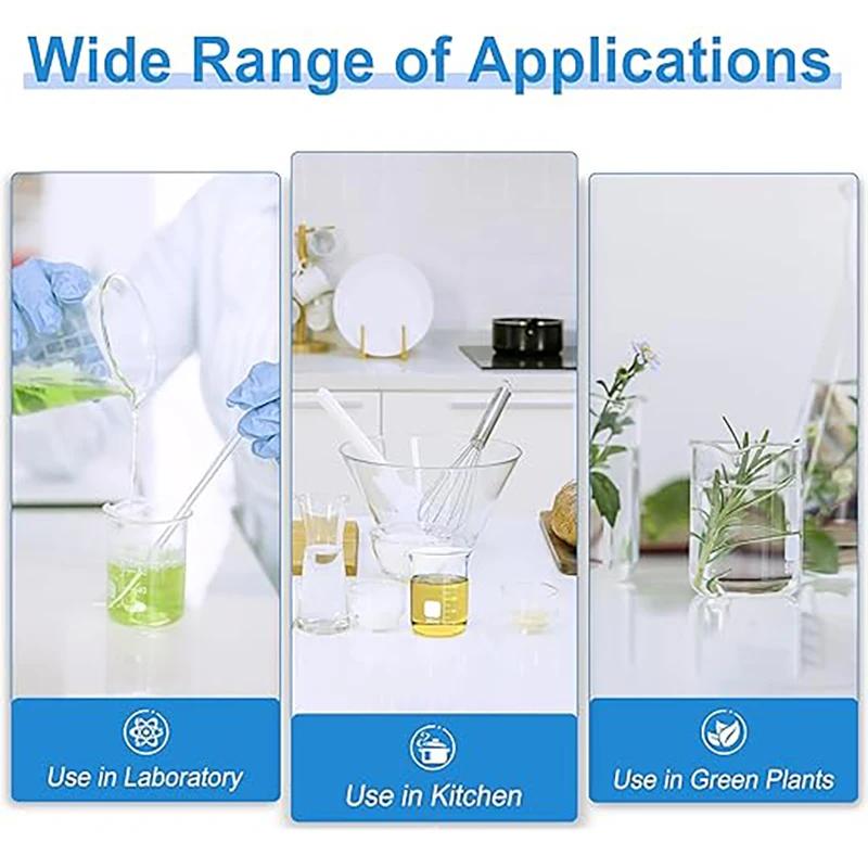 Lab Borosilicate GLass beaker Kitchen Graduated Beakers Measuring Glass Cup Chemical