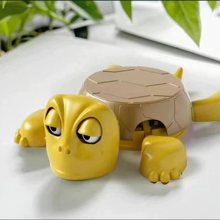 3D Printed Panicked Turtle Coaster Home/Office Decorative Coffee Tea Cup Mat Insulation Pad Mug Holder with Funny Expression