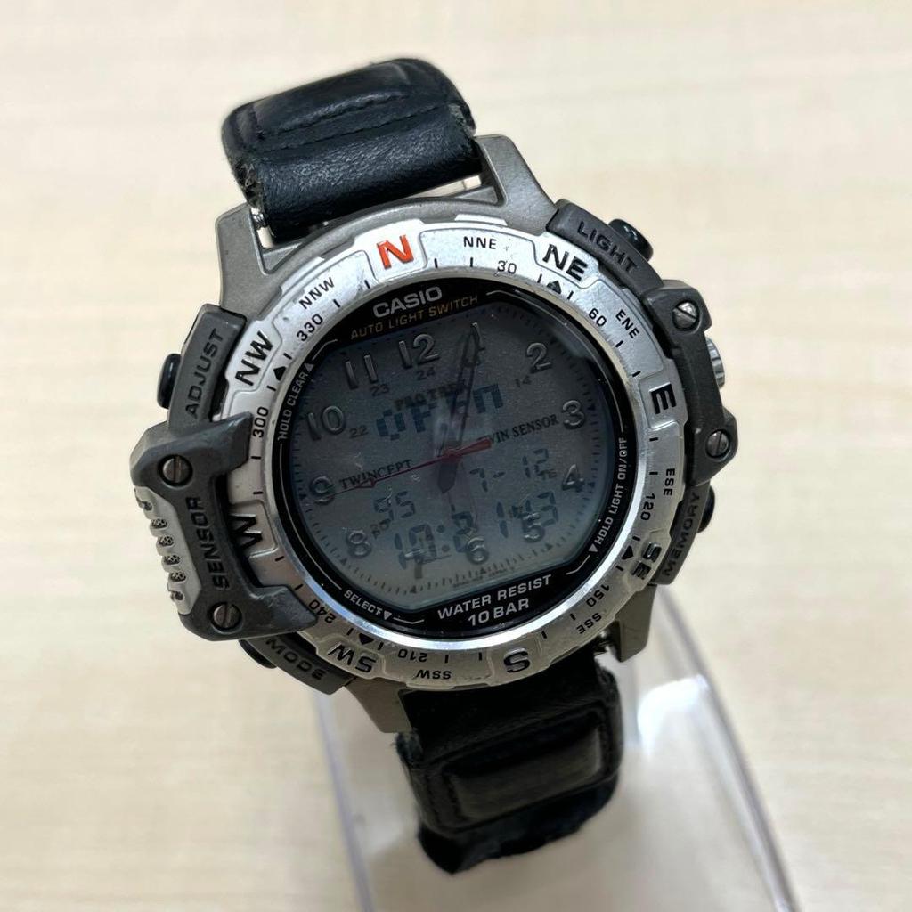 Used CASIO PRO TREK TzuyuN SChosoR Watch