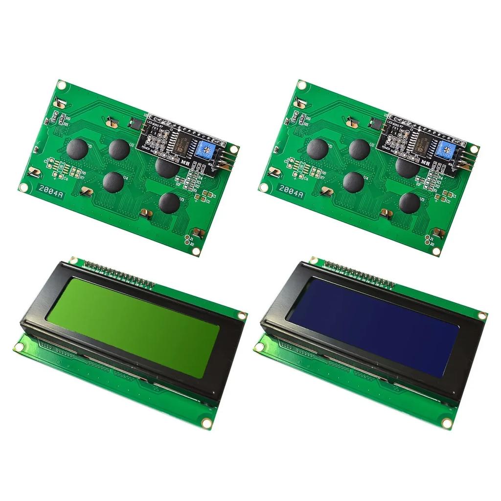 LCD2004+I2C 2004 20x4 2004A Blue/Green Screen HD44780 Character LCD /w IIC/I2C Serial Interface Adapter Module For Arduino