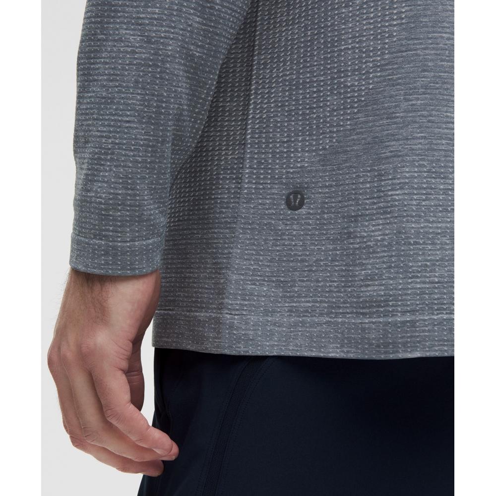 Lululemon Metal Vent Tech Half Zip Vapor Solar Grey