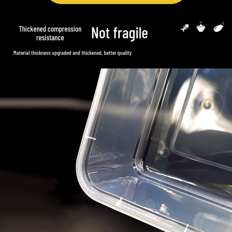 Tongyuan Disposable 4-Compartment Meal Prep Containers