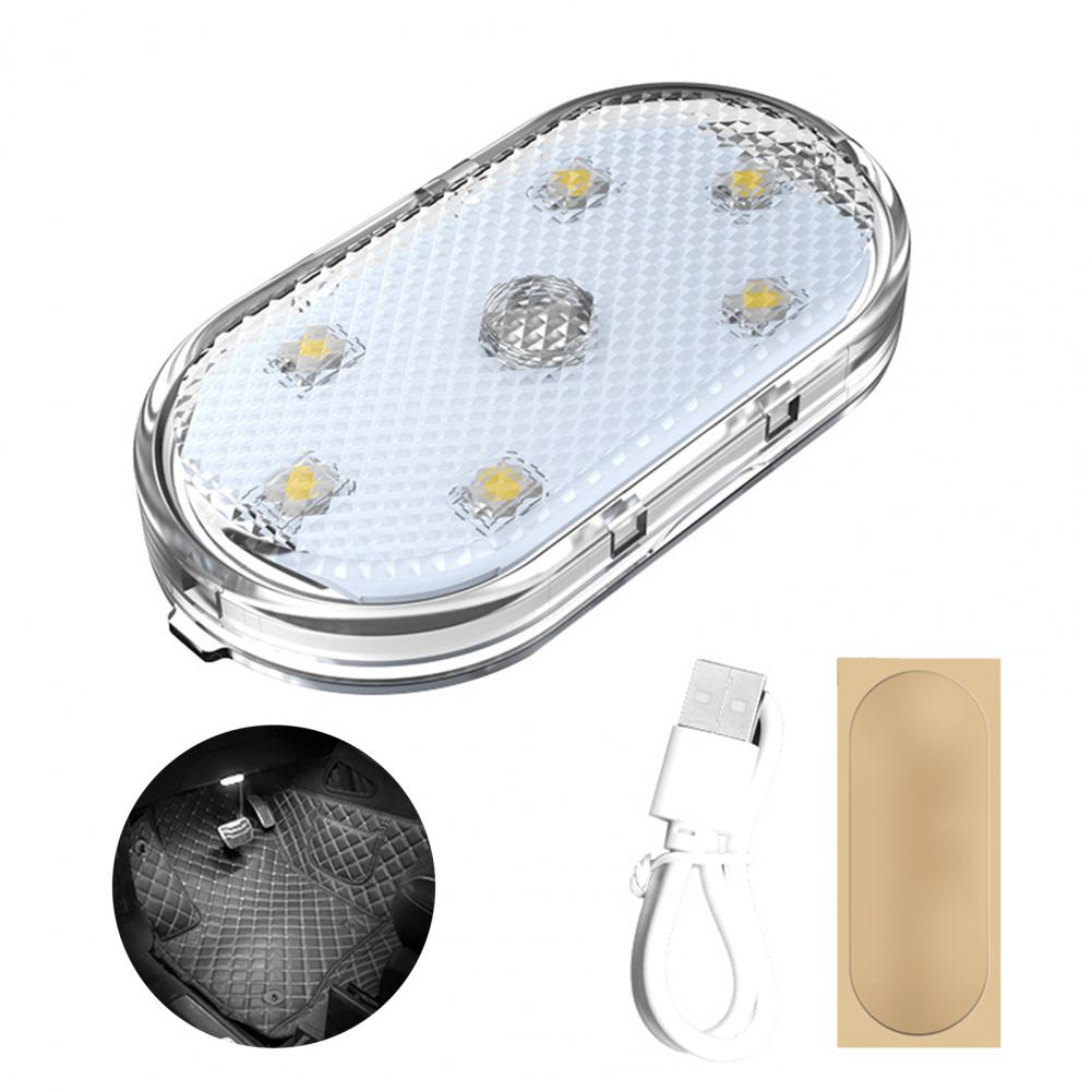 Car Ambient Light Enhance Car's Ambience with 7 Colors Rgb Automotive Light Self-adhesive Magnetic Suction Usb Rechargeable