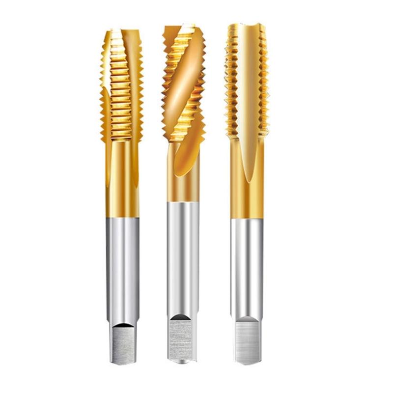 Straight Shank Taps Designed For Efficient Stainless Steel Threading On Machine Enhances Durability In Machine Threading