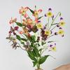 Realistic Simulation Silk Flowers Real Touch Luxury Fake Iris Stem Faux Flower  Hotel Decoration